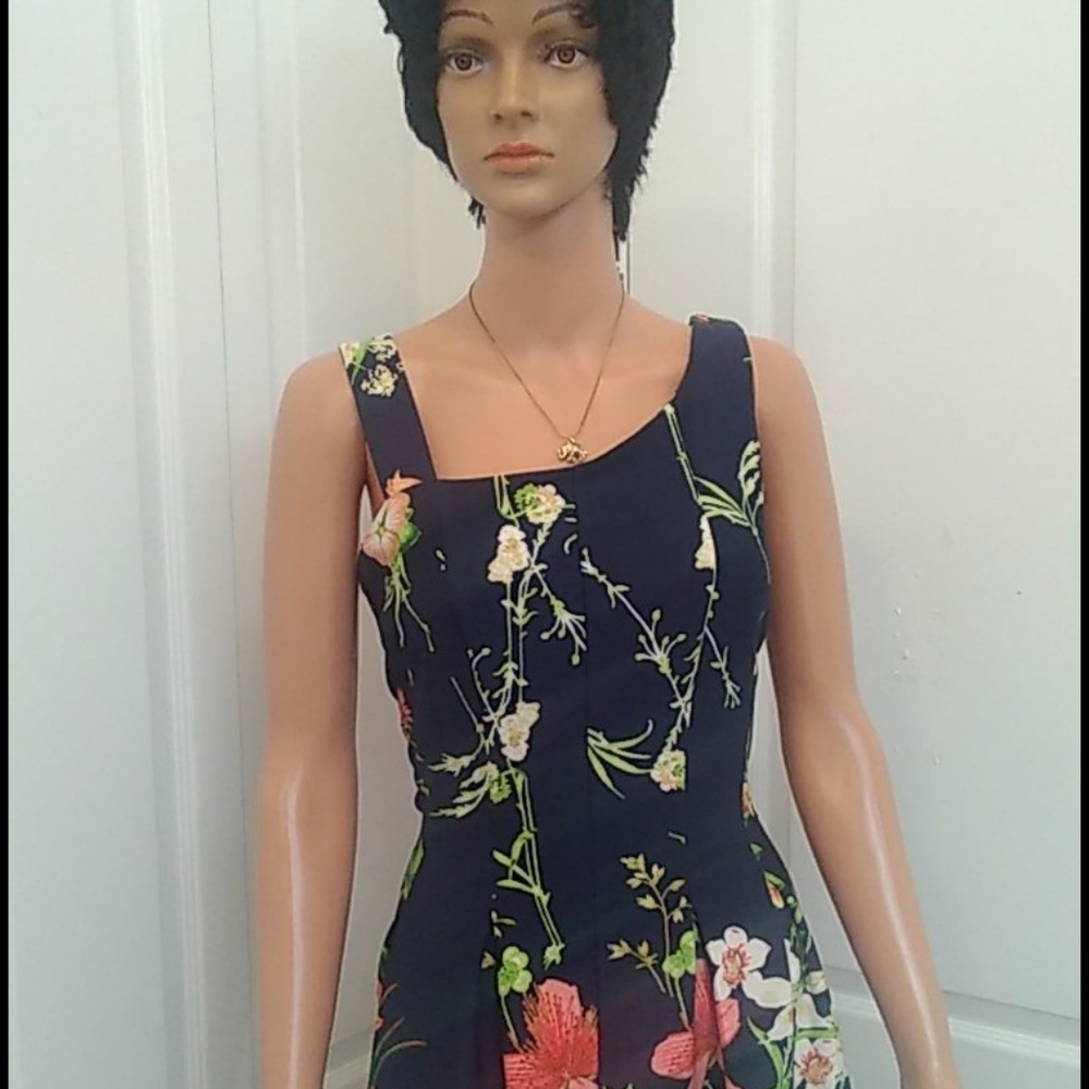 Floral Dress with Pockets size 12 by DB